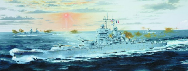 Trumpeter Models - J BART FRENCH BATTLESHIP 1:700 - 5752