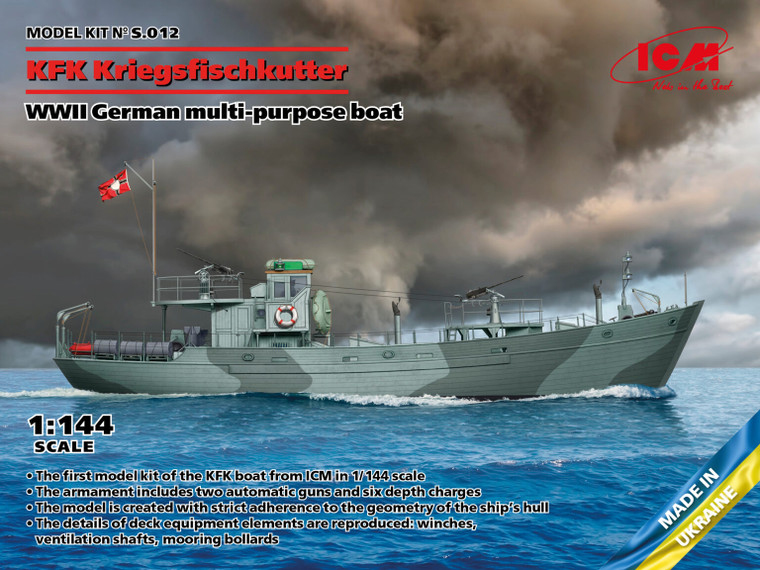 ICM Models - WWII KFK Kriegsfischerkutter 1:144 - S012