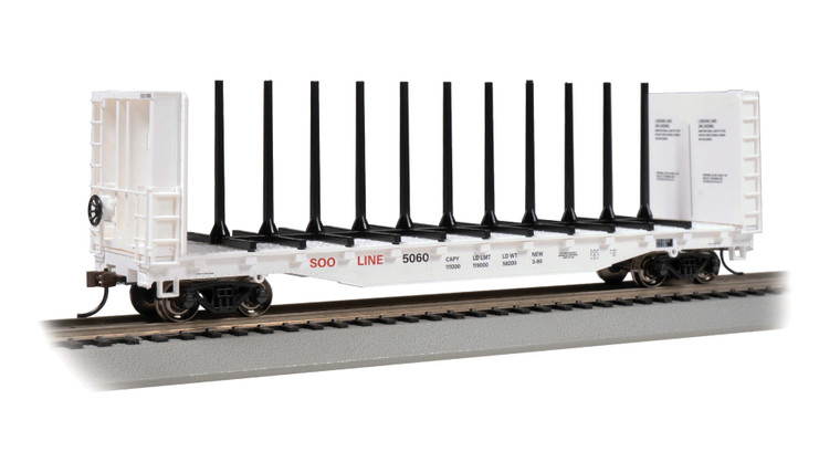Bachmann - HO 52' Flatcar SOO 5060 - 12906