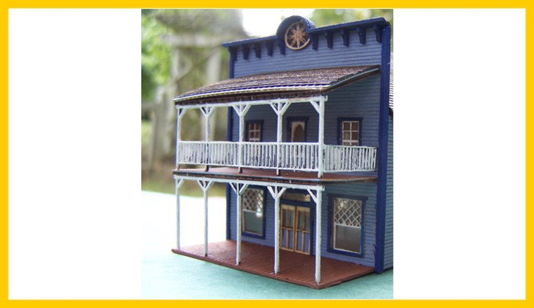 RS Laser Kits - HO 1880's Hotel Zelda's B&B - 2122