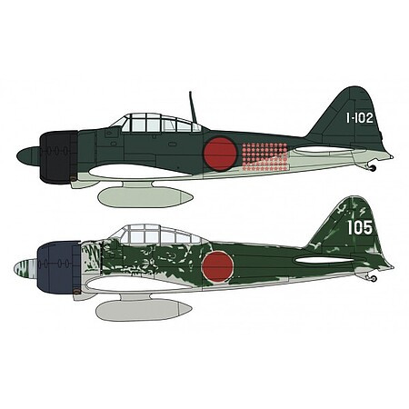 Hasegawa Models - Mitsubishi A6M2b/A6M3 Zero Fighter 1:72 - 2437