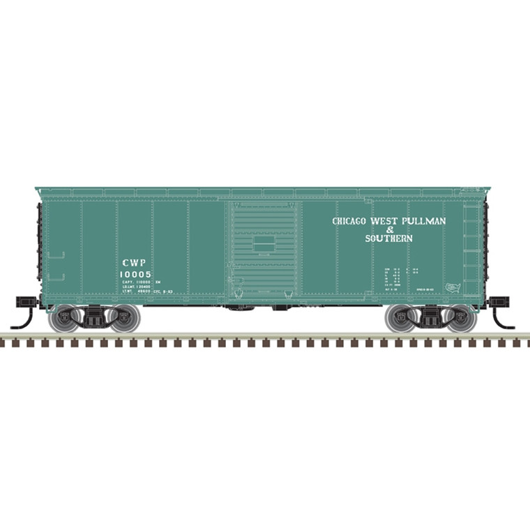 Atlas Model Railroad Co. - Ho USRA Steel Boxcar CWP&S 10001 - 20007075