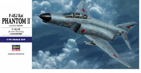 Hasegawa Models - F-4EJ Kai Phantom II 1:72 - 1567