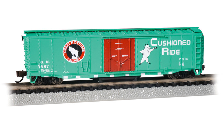 Bachmann - N 50'PD Tracking Cleaning Boxcar GN - 16373