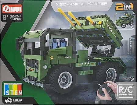 MMT - Mechaincal Master Tech - Tech Brick 2'n1 R/C Rocket Launcher Kit - 8021