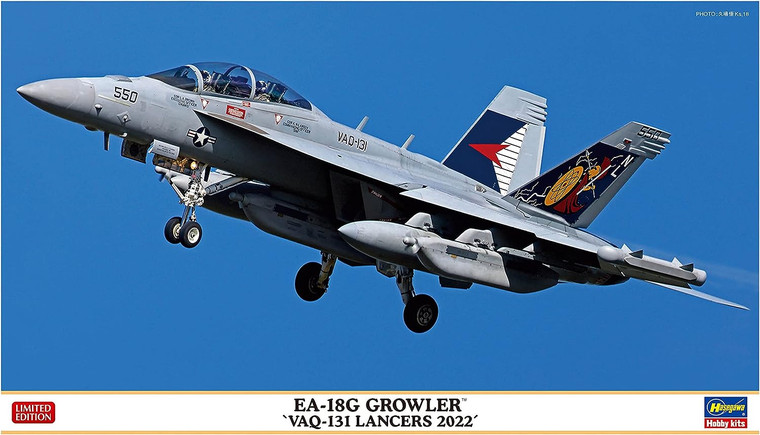 Hasegawa Models - EA-18G Growler VAQ-131 Lancers 1:72 - 2432