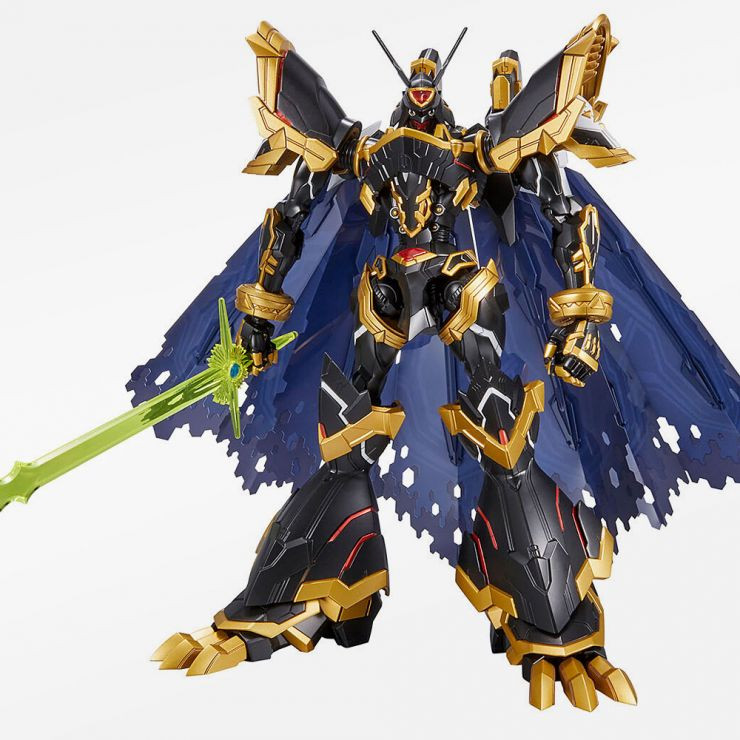 Bandai - Gundam Models - Amplified Alphamon Fig-Rise Std - 2602254