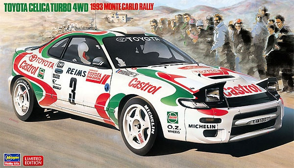 Hasegawa Models - Toyota Celica Turbo 4WD 1:24 - 20401