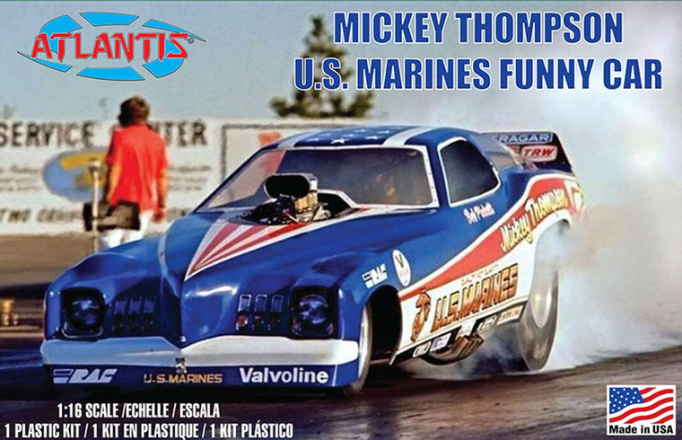 Atlantis Models - Mickey Thompson Marines Funny Car 1:16 - 1499