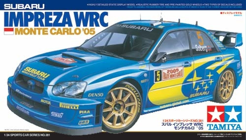 Tamiya Paint - Hobby Kits - Subaru Impreza WRC Monte Carlo 1:24 - 24281