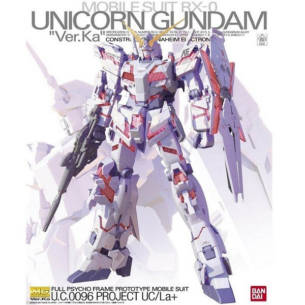 Bandai - Gundam Models - MG Unicorn Gundam Ver.Ka - 2005041