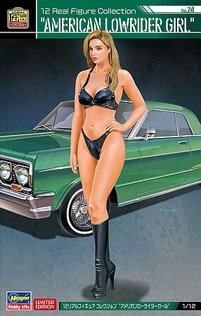 Hasegawa Models - American Lowrider Girl #24 1:12 - 52343