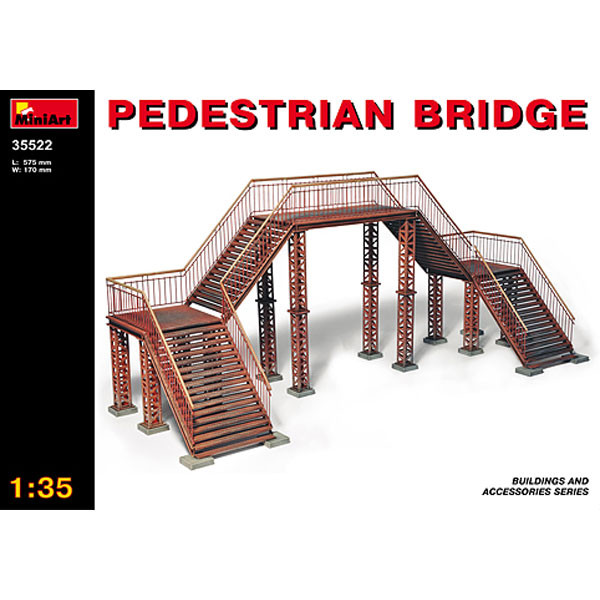 Mini Art Models - PEDESTRIAN BRIDGE 1:35 - 35522