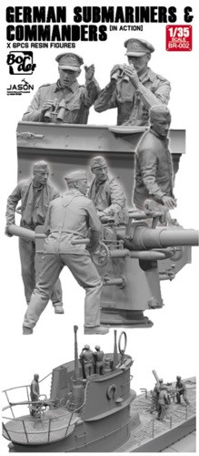 Border Models - German Submariners and Commanders 1:35 - BR002