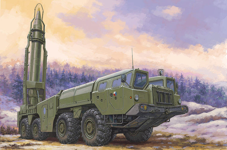 Hobby Boss Models - Soviet Launcher w/R17 Elbrus 1:72 - 82939