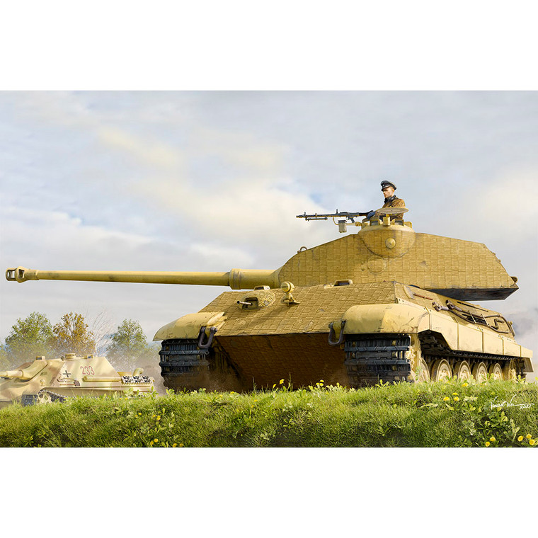 Hobby Boss Models - Pz.Kpfw.VI Tiger II Porsche Early 1:35 - 84558