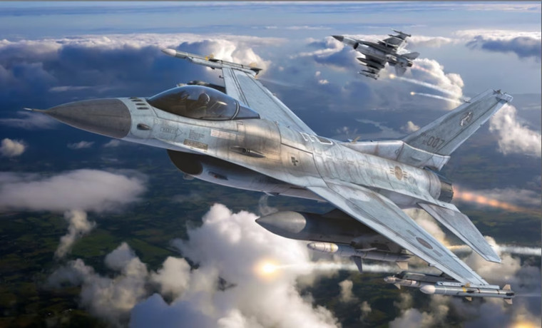 Kinetic Model Kits - KF-16 Korean Viper 1:48 - 48153