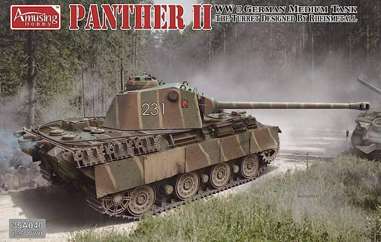 Amusing Hobby Kits - Panther II Reinmetall Turret 1:35 - 35A040