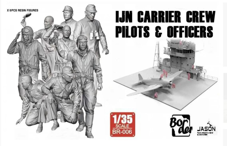 Border Models - Akagi Bridge Figure Set 1:35 - BR006
