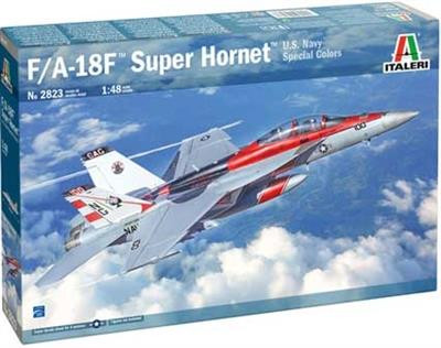 Italeri Model Kits - F/A-18F Super Hornet USN Spec Color 1:48 - 2823
