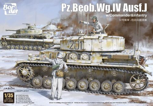 Border Models - Panzer Pz.Beob.Wg.Iv Ausf. J w/crew 1:35 - BT006