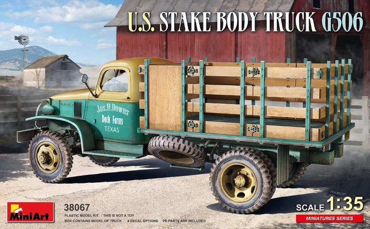 Mini Art Models - U.S. Stake Body Truck G506 1:35 - 38067