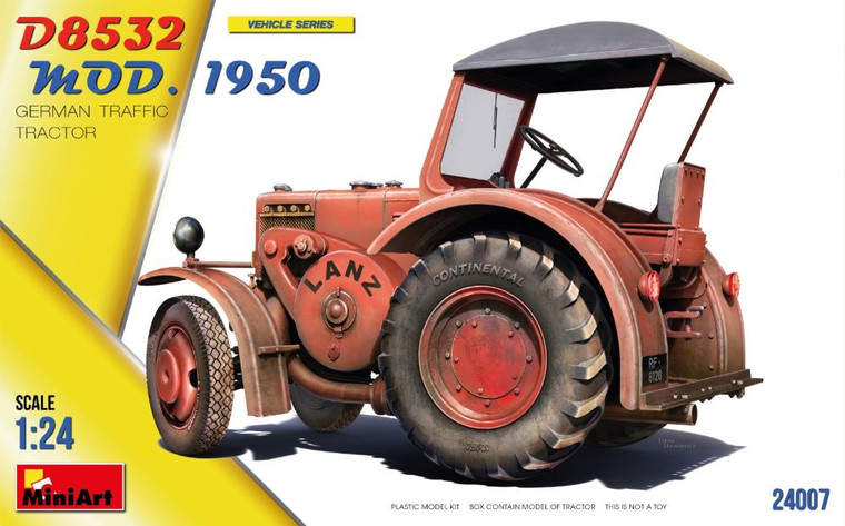 Mini Art Models - German D8532 Traffic Tractor 1950 1:24 - 24007