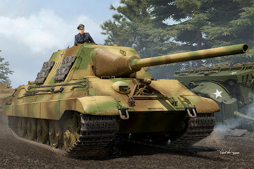 Hobby Boss Models - German Sd.Kfz.186 Jagdtiger Tank 1:35 - 84562