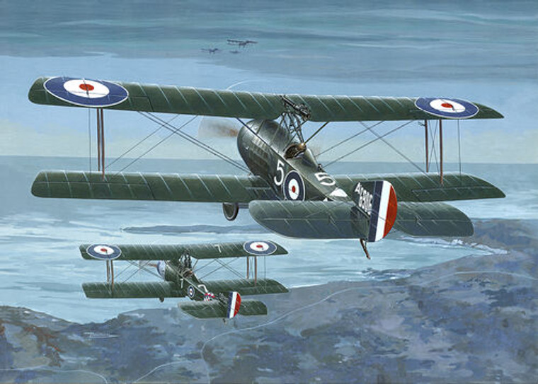 Roden Model Aircrafts - Sopwith 1 1/2 Strutter Comic Fighter :32 - 637