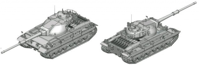 DML Military Kits - British Heavy Tank Conqueror - 3555
