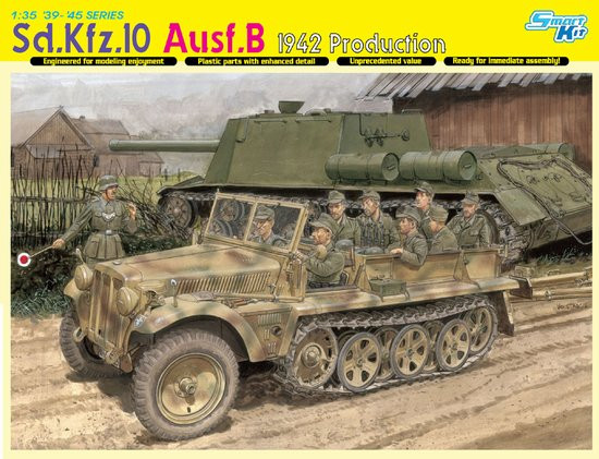 DML Military Kits - Sd.Kfz.10 Ausf.B SmartKit 1:35 - 6731