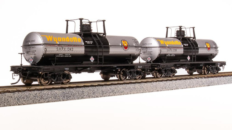 Broadway Limited - Ho 6000gal Tank Wayandotte 2pk - 7678