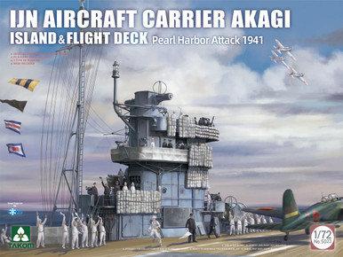 Takom Models - Akagi Island + Flight Deck 1:72 - 5023