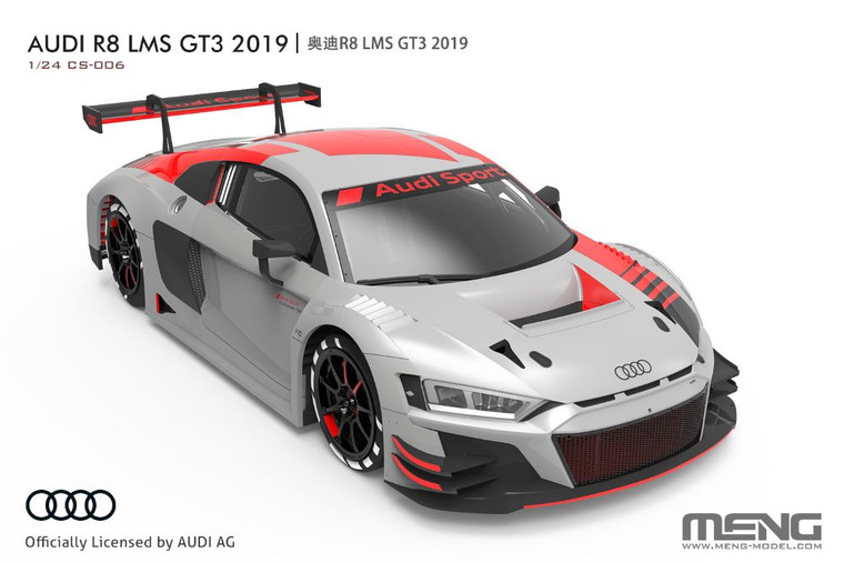 Meng Models - Audi R8 LMS GT3 2019 1:24 - CS006