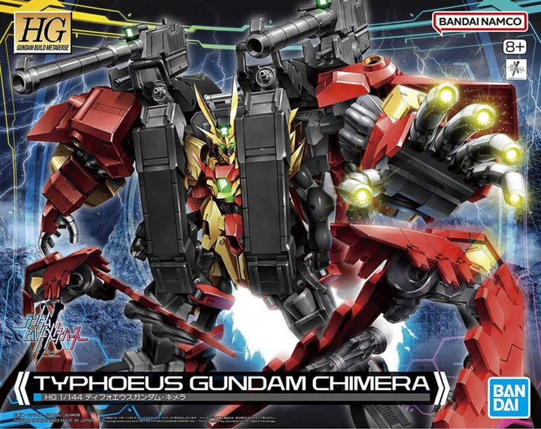 Bandai - Gundam Models - HG Gundam Build Metaverse Typhoeus Chime - 2692441