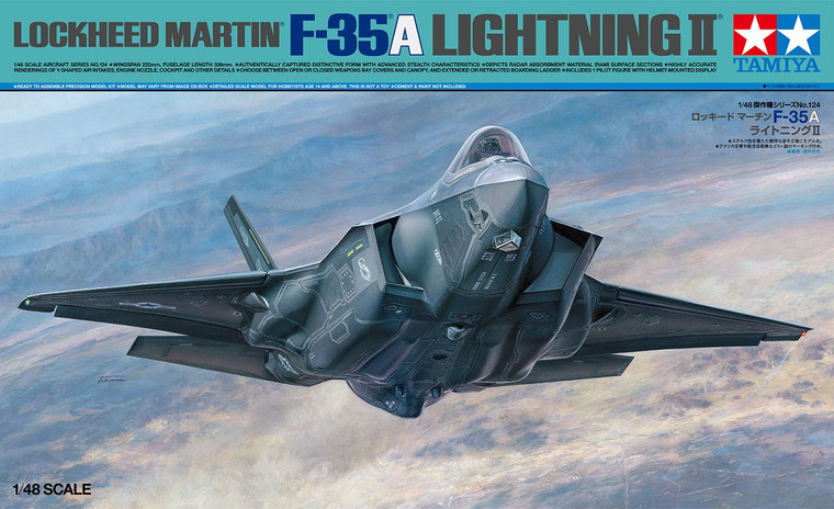 Tamiya Paint - Hobby Kits - Lockheed F-35A Lightning II 1:48 - 61124