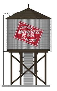 Broadway Limited - Ho Oper Water Tower W/sd Milw Weathered - 7919