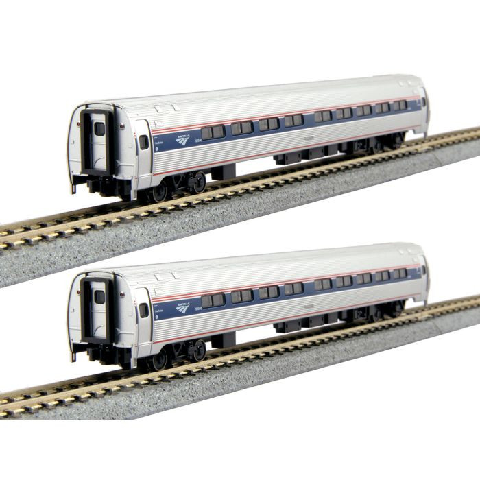 Kato - N Amfleet 2car Set A W/lightg - 10680021