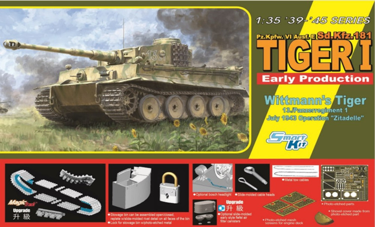 DML Military Kits - PzKpfw VI Ausf E SdKfz 181 Tiger 1:35 - 6990