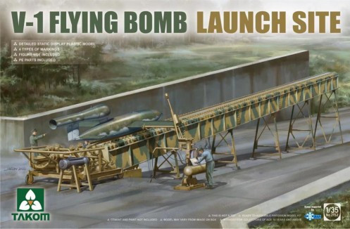 Takom Models - V-1 Flying Bomb Launch Site 1:35 - 2152