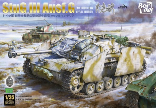 Border Models - StuG III Ausf. G Late w/full int. 1:35 - BT020