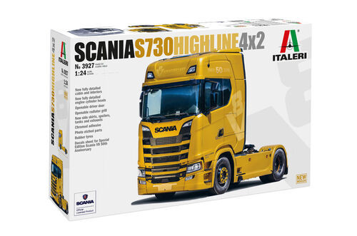 Italeri Model Kits - Scania S730 Highline 4x2 Anniv. Ed 1:24 - 3927