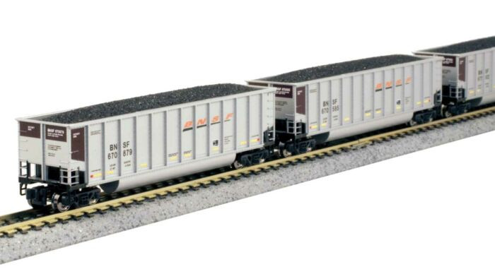 Kato - N Bethgon Coalporter 8 Car Set BNSF - 1064633