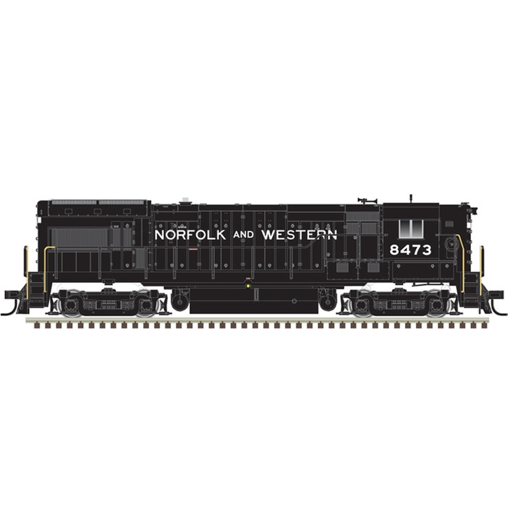 Atlas Model Railroad Co. - Ho U30B N&W 8475 - 10004270