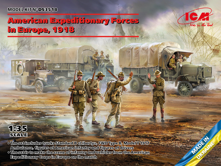 ICM Models - American Expeditionary Forces Europ 1:35 - DS3518