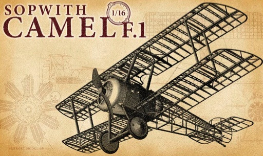 Hasegawa Models - Sopwith Camel F1 1:16 - 31