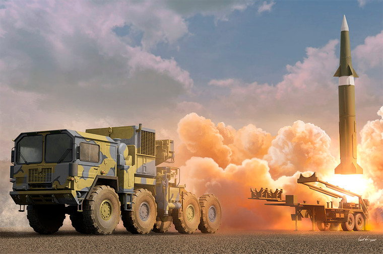 I Love Kits - M1001 w/M790 Erector Launcher Trlr 1:35 - 63527