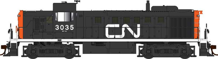 Bowser - Ho RS-3 Phase III CN 3035 Black - 25251