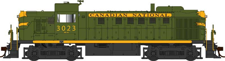 Bowser - Ho RS-3 Phase III CN 3038 Green - 25258