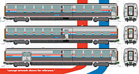 Kato - N Viewliner II 4 Car Set Amtrak Lited - 10680041